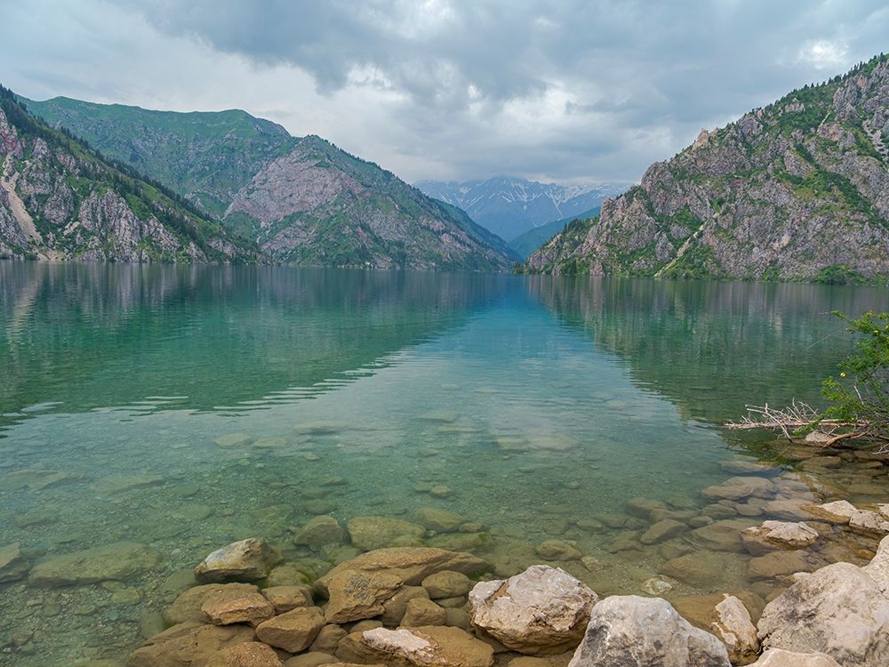 Lake Sary-Chelek in the nature reserve Sary-Chelek